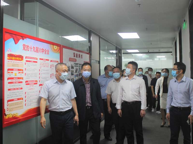 市國資委副主任葉丹、張新剛率隊調研珠海建工集團