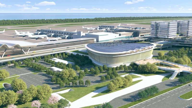 航展館南側(cè)、海灘路西側(cè)停車(chē)場(chǎng)工程